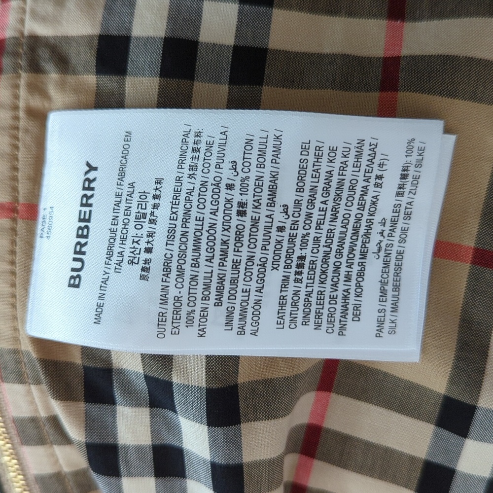 Burberry Runway Collection Pale Honey Scarf-Layer Trench Coat Size 6 - Picture 16 of 17